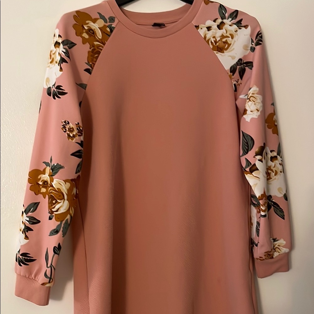 Floral Pink Women's Top